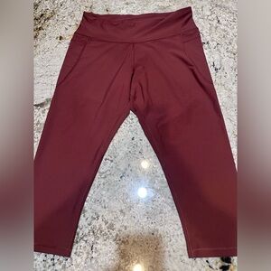 Old Navy Rust Active Legging Capris Size XXL